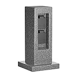 ledscom.de Garten Steckdosensäule POCK für außen, IP44, 2-fach,...