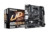 GIGABYTE A520M DS3H V2 Mainboard - Unterstützt AMD Ryzen 5000 Serie AM4...