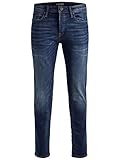 Herren Jack & Jones Jeans Tim Straight Legs Slim Fit Flat Front Tim...