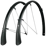 SKS GERMANY BLUEMELS MATT 28' 35MM BLACK SET Schutzblech-Set,...
