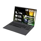 LG gram 16 Zoll Notebook - 1199g Intel Core Ultra7 Laptop (16GB RAM, 1TB...