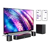 ULTIMEA 5.1 Surround Sound System, Soundbar für TV Geräte mit App...