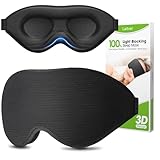 Laitver Schlafmaske für Seitenschläfer, 2025 Aktualisiertes Design 3D...