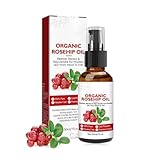 Hagebuttenöl Bio Kaltgepresst, Natural Moisturiser Premium...