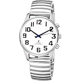 MAUJOY Sprechende Uhr für Damen für Blinde Senioren mit Sehbehinderung,...