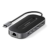 SATECHI USB4 6-in-1-Multiport-Adapter – USB-C-PD Aufladung, 8K HDMI,...