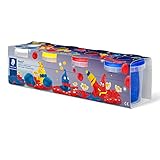 STAEDTLER Spielknete Noris, Basisfarben, besonders weich und einfach zu...