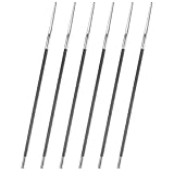 Kettensägenfeile, 6 Stück Rundfeile Sägeketten, 4.0mm Kettensäge...