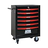 Werkstattwagen, Werkzeugwagen mit 6 Schubladen — Kugellagerrutsche,...
