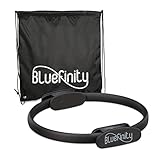 Bluefinity Pilates Ring mit Übungen, Doppelgriff, gepolstert,...