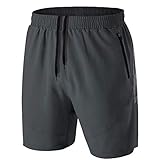 Herren Sport Shorts Kurze Hose Schnell Trocknend Sporthose Leicht mit...