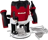 Einhell Oberfräse TE-RO 1255 E (1200 W, Spannzange Ø 6 und 8 mm, 55 mm...