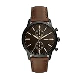 Fossil Townsman uhr für Herren, Chronographenwerk mit Edelstahl- oder...