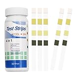 50 Stk PH Teststreifen,4-in-1 Pool Tester PH und Chlor Wert...