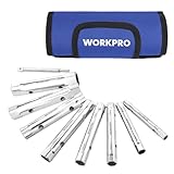 WORKPRO Rohrschlüssel-Set, Rohrsteckschlüssel-Satz 9-teiliges,...