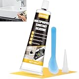 Allisway Bad Silikon, Silikon Badezimmer, silikon Küche, Wasserfeste...