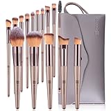 HEYMKGO Pinselset Makeup, Professionelle Make Up Pinsel Set 15-teilig mit...