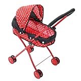 BESPORTBLE Realistischer Puppenwagen mit Stabilem Rahmen Leichter und...