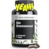 natural elements Bio Brennnessel – 180 Kapseln – 10:1...