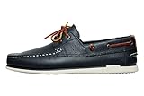 Bootsschuhe Herren Echt Leder Segelschuhe Flache Mokassins mit...