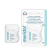 meridol Flausch-Zahnseide, 40m - Zahnseide zur gründlichen und sanften...