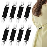 kaiyaya 8 Stück Clips für Kleidung Unisex Cinch Clip Dehnbar bis 22cm...