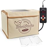 Faltbare Gärbox für Brot mit digitalem Temperaturregler & 24-Std-Timer,...