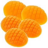 DOITOOL 5 Stück Künstliche Mangoscheiben aus Leichtem PVC Lebensechte...