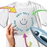 Bügelbilder selbst gestalten | Dein Wunschtext, Bild oder Logo |...