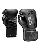 Venum Elite Evo Boxhandschuhe - Schwarz,Schwarz - 12 Oz