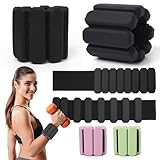 Verstellbare Handgelenkgewichte mit 2 Stück (0,9 kg), Langlebiges...