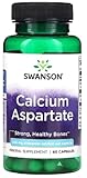 Swanson - Calcium Aspartate 200 mg Elementares Kalzium | Unterstützung...