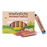 Honeysticks Little Learner Jumbo Buntstifte Dick für Kinder, 8er Pack –...