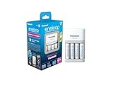 Panasonic eneloop SmartPlus Ladegerät | for 1-4 AA/AAA NI-MH-Akkus