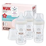 NUK Perfect Match Babyflaschenset | Ab 3 Monate | Passt sich dem Baby an...
