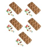 Weihnachts-Schokoladenformen, hochtemperaturbeständig, Silikon, für...