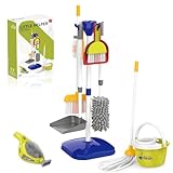 Kinderstaubsauger, 9-teiliges Putzset für Kinder, Kinderbesen-Set,...