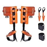 VEVOR Unisex Steigeisen Baumklettern Baumspikes zum Klettern, Orange, 210 x...