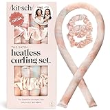 Kitsch Satin Locken ohne Hitze - Heatless Lockenwickler Stirnband für...
