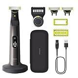 Philips OneBlade Pro 360 Face & Body Elektrischer Bartschneider, Rasierer...