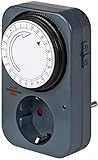 Brennenstuhl Zeitschaltuhr MZ 20, mechanische Timer-Steckdose...