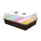 Wolf Rasen Dünger Mit Eisen Lids Plastic Germination Box Nursery Pots...