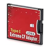 BYUTFA Micro-SD TF auf CF-Kartenadapter Micro-SD SDHC SDXC auf Compact...