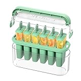 Eisformen Eis am Stiel, Eisförmchen Wiederverwendbar Formen Eiscreme mit 6...