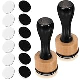 Anneome Nachfüllset Runde Schwammkissen für Prägetinte und Distress...