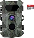 abask Wildkamera, 4K 48MP Wildtierkamera mit Bewegungsmelder Nachtsicht,...