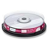 Philips DVD+R Rohlinge High-Speed (4.7 GB /120 Minuten Video, 1-16x Speed,...