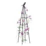Garten Rankgitter, Pflanzkäfige und Stützen für Ranken,120CM...