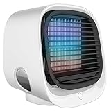 Airabreeze Luftkühler mit LED -Nachtlicht, tragbarer Airbreeze -Lüfter...