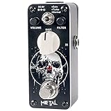 Sondery Metal Distortion Pedal für E-Gitarre, 3 Modi von Solo Turbo und...